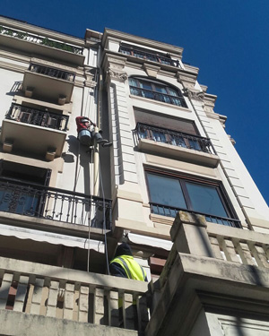 iturgintza lanak. lan bertikala donostian